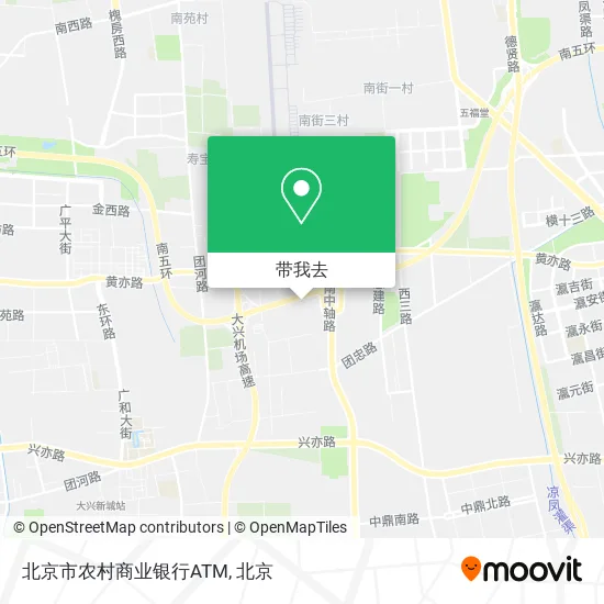 北京市农村商业银行ATM地图