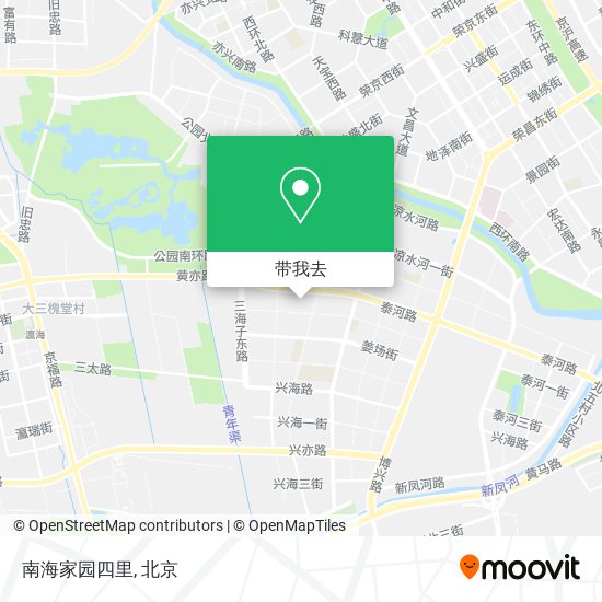 南海家园四里地图