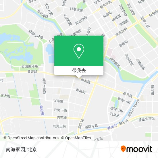 南海家园地图