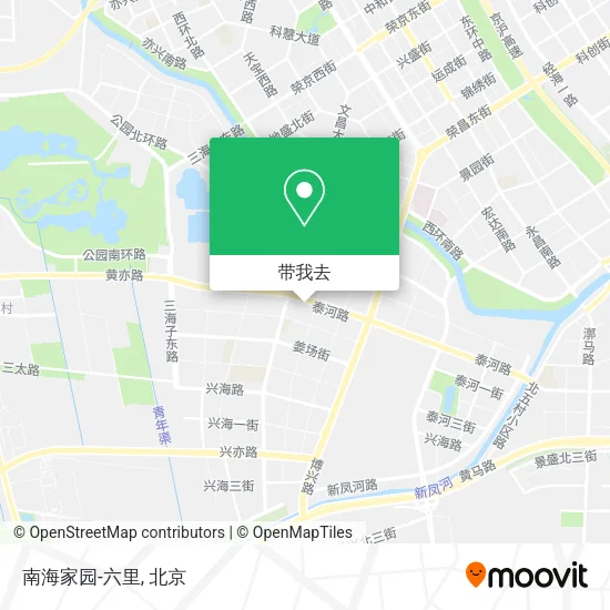 南海家园-六里地图