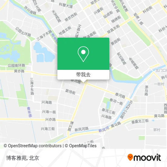 博客雅苑地图