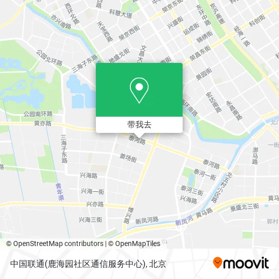 中国联通(鹿海园社区通信服务中心)地图