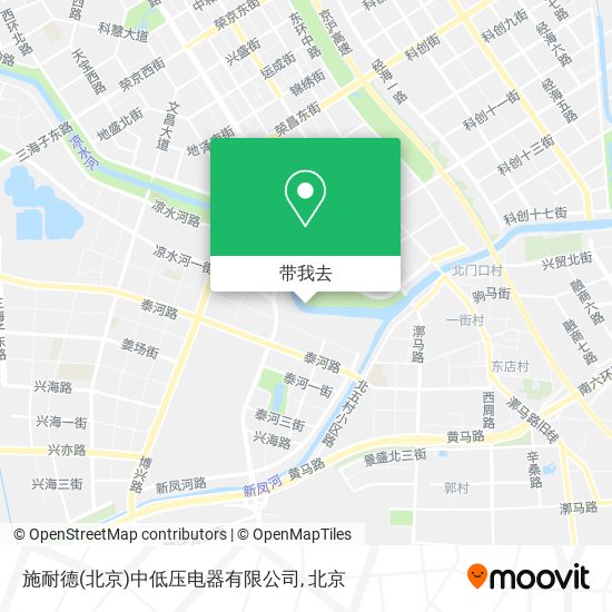 施耐德(北京)中低压电器有限公司地图