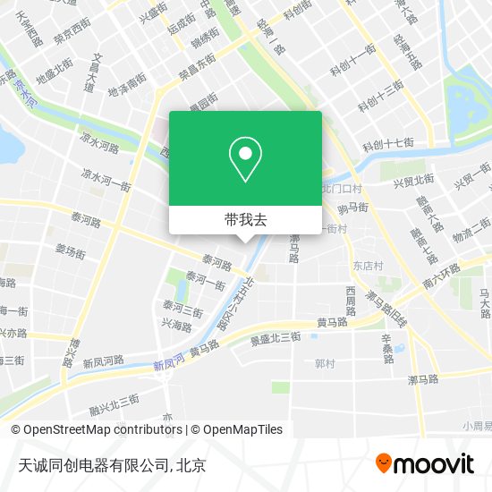 天诚同创电器有限公司地图