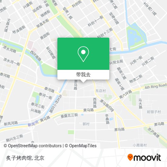 炙子烤肉馆地图