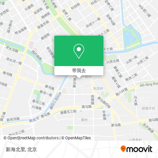 新海北里地图