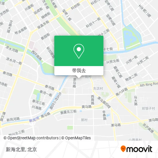 新海北里地图