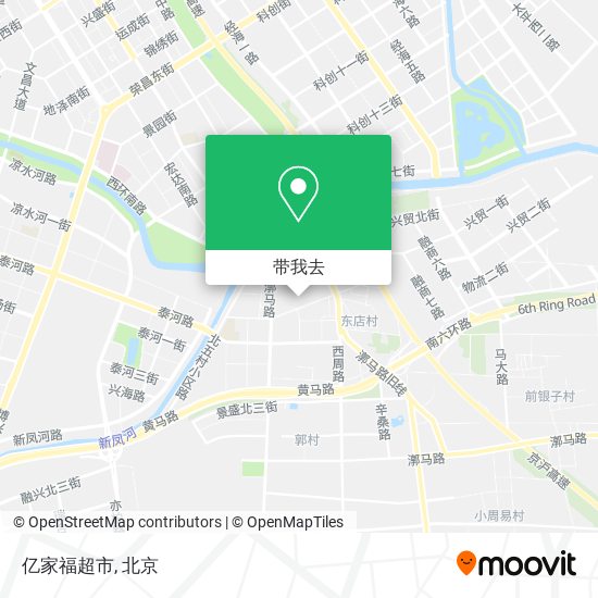 亿家福超市地图