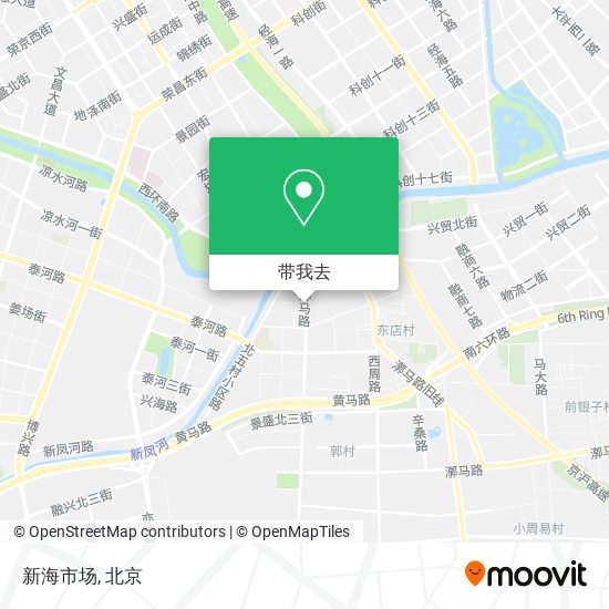 新海市场地图