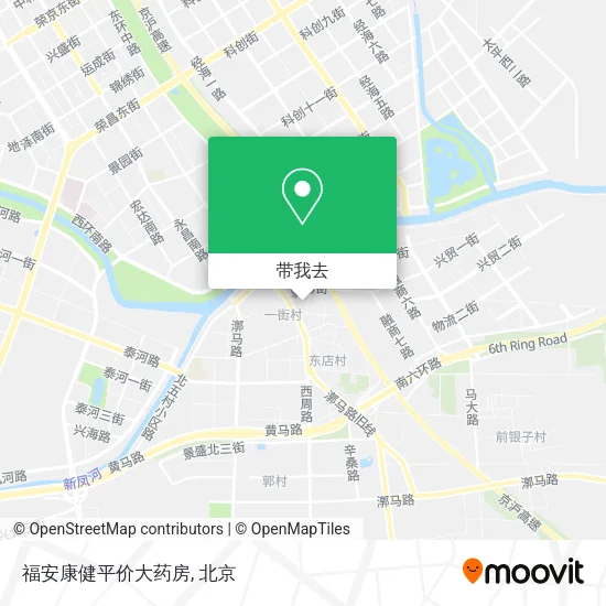 福安康健平价大药房地图