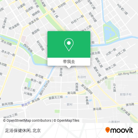 足浴保健休闲地图