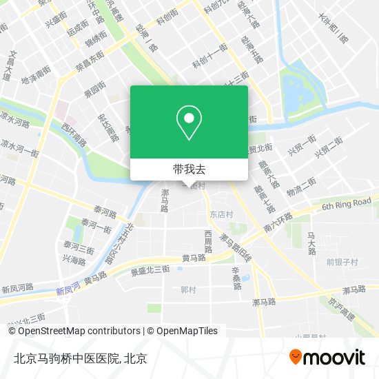 北京马驹桥中医医院地图