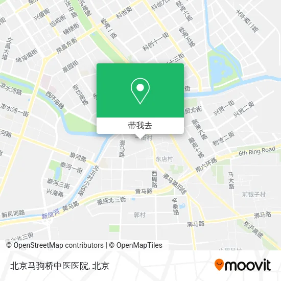 北京马驹桥中医医院地图