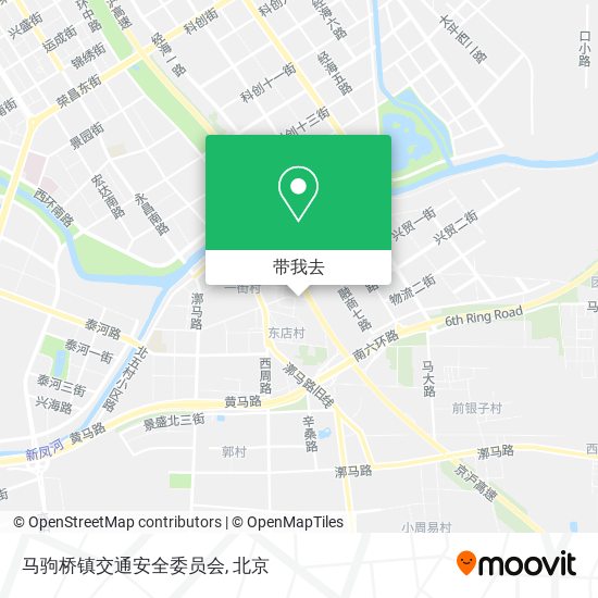 马驹桥镇交通安全委员会地图