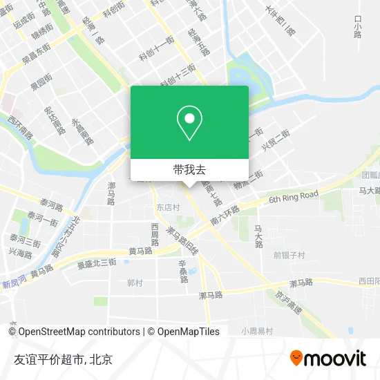 友谊平价超市地图