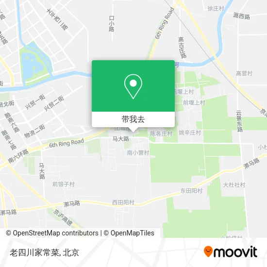 老四川家常菜地图