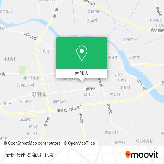 新时代电器商城地图