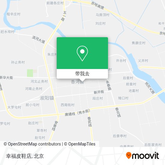 幸福皮鞋店地图