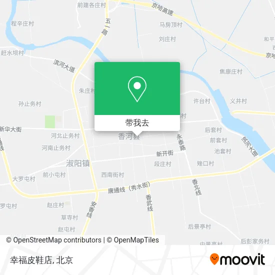 幸福皮鞋店地图