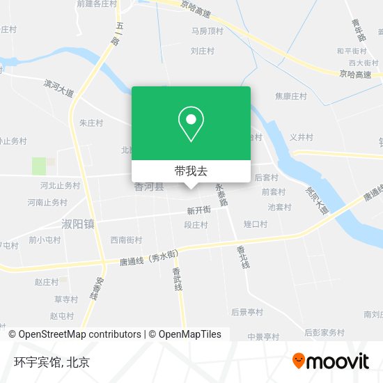 环宇宾馆地图