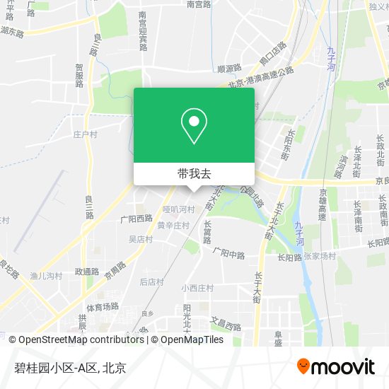 碧桂园小区-A区地图