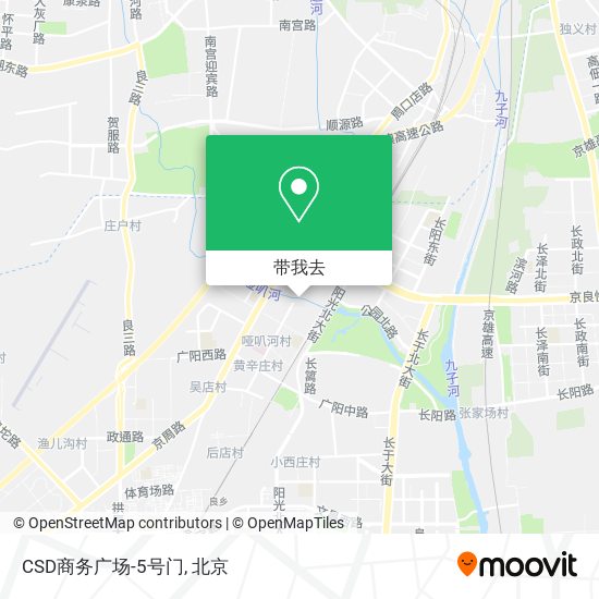 CSD商务广场-5号门地图