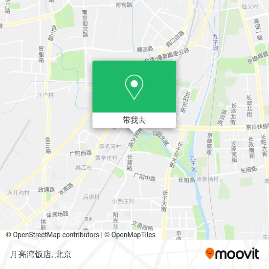 月亮湾饭店地图