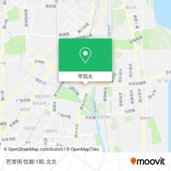 芭蕾雨·悦都-1期地图