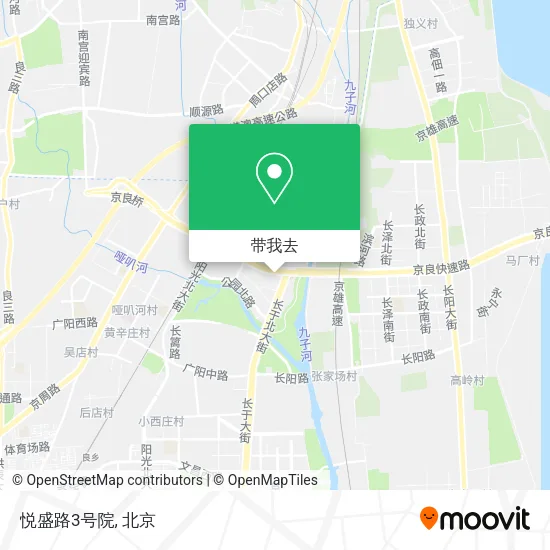 悦盛路3号院地图
