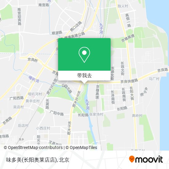 味多美(长阳奥莱店店)地图