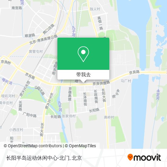 长阳半岛运动休闲中心-北门地图