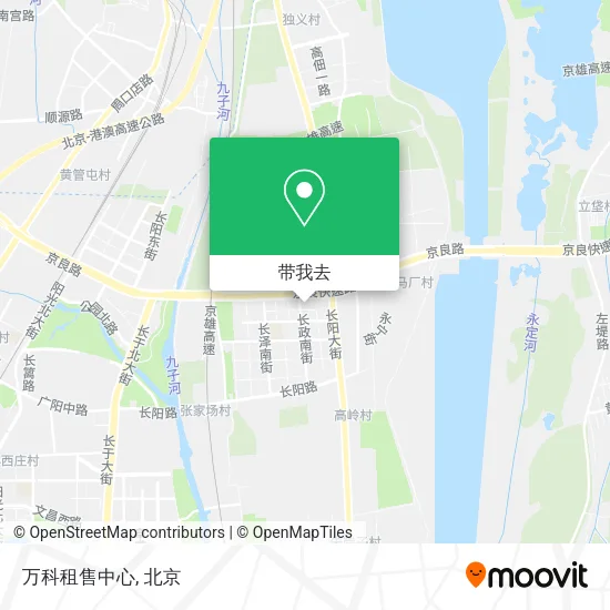 万科租售中心地图