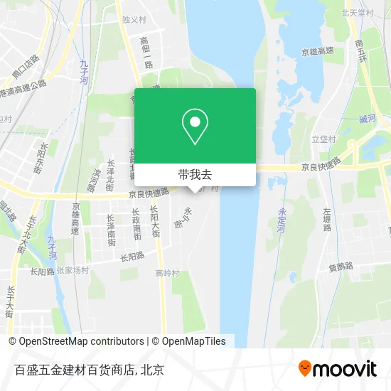 百盛五金建材百货商店地图