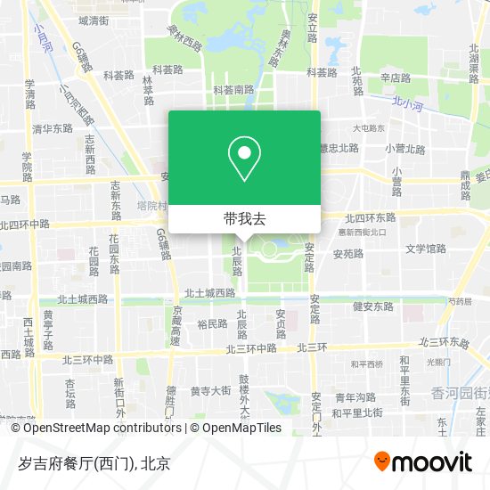 岁吉府餐厅(西门)地图