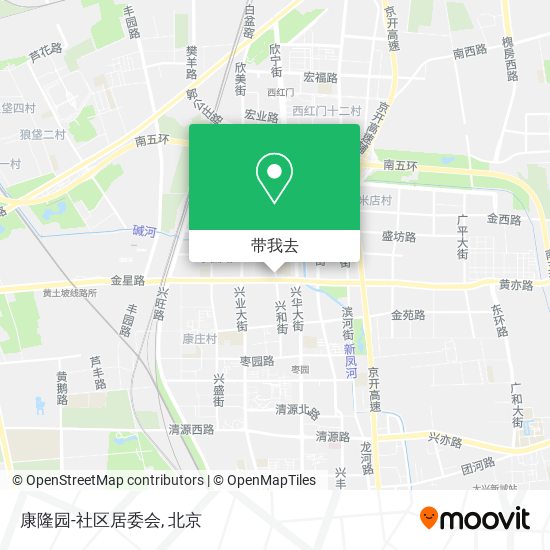 康隆园-社区居委会地图