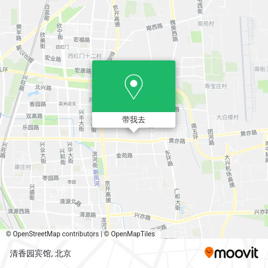 清香园宾馆地图