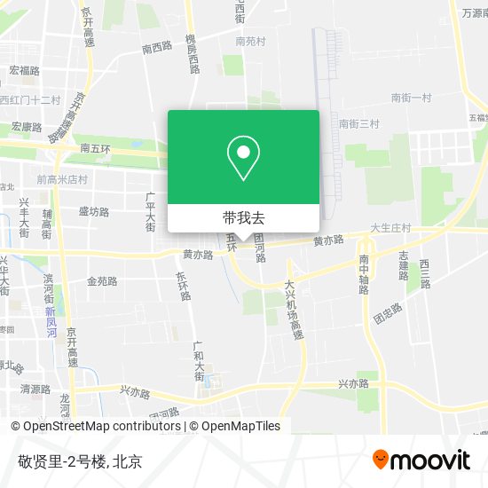 敬贤里-2号楼地图