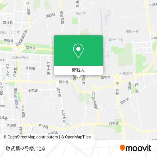 敬贤里-2号楼地图