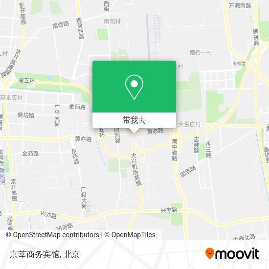 京莘商务宾馆地图