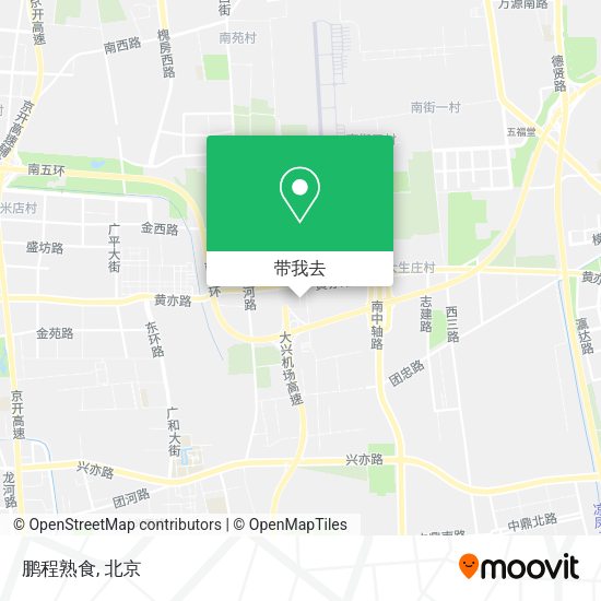 鹏程熟食地图