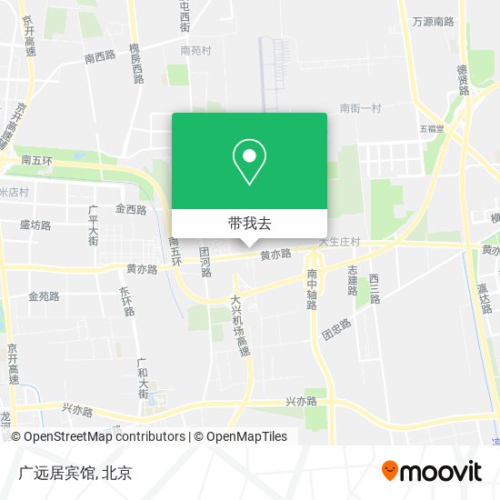 广远居宾馆地图