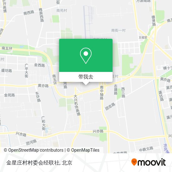金星庄村村委会经联社地图