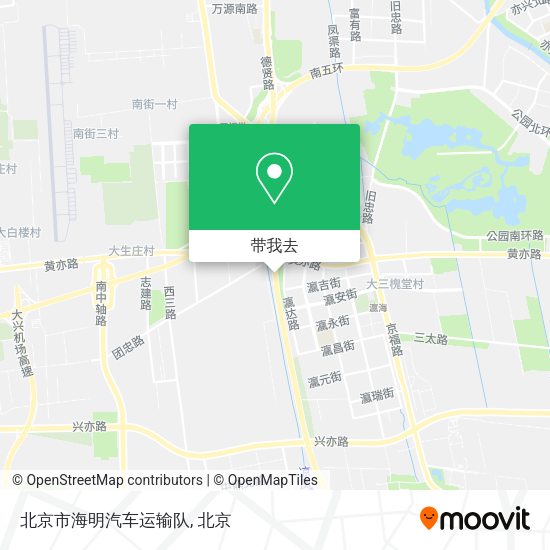 北京市海明汽车运输队地图