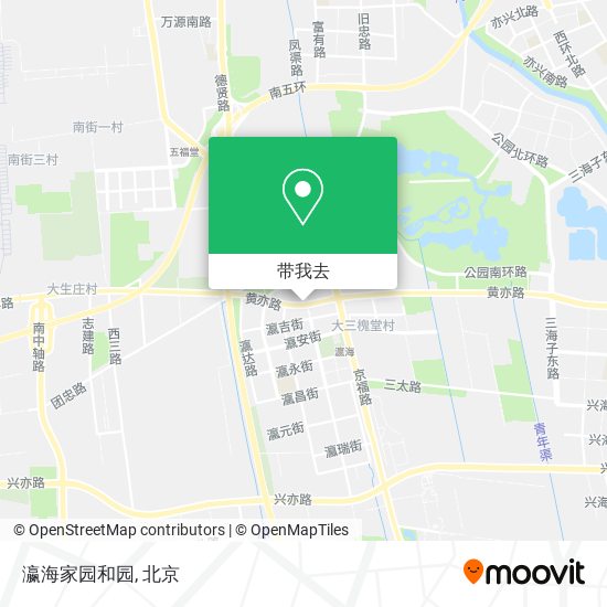 瀛海家园和园地图