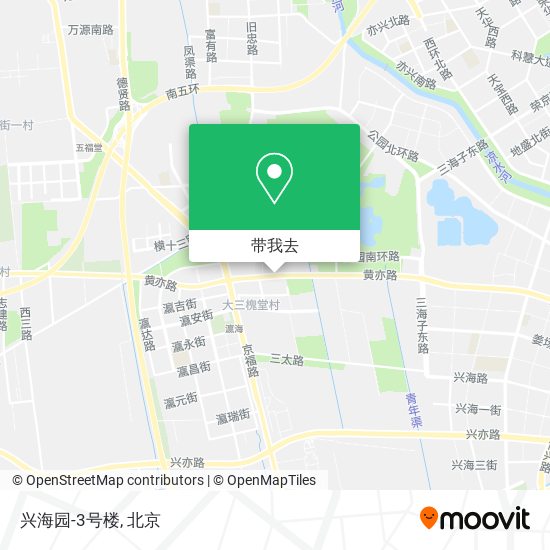 兴海园-3号楼地图