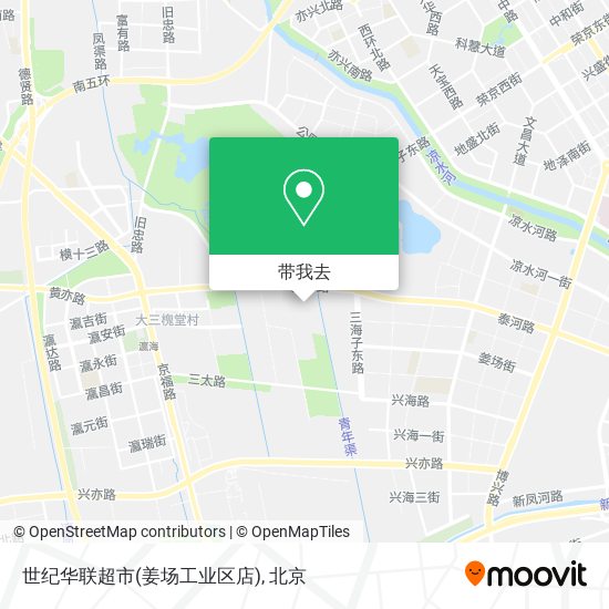 世纪华联超市(姜场工业区店)地图