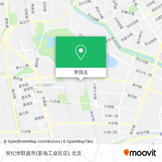世纪华联超市(姜场工业区店)地图