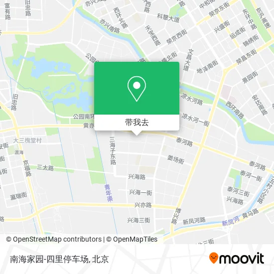 南海家园-四里停车场地图