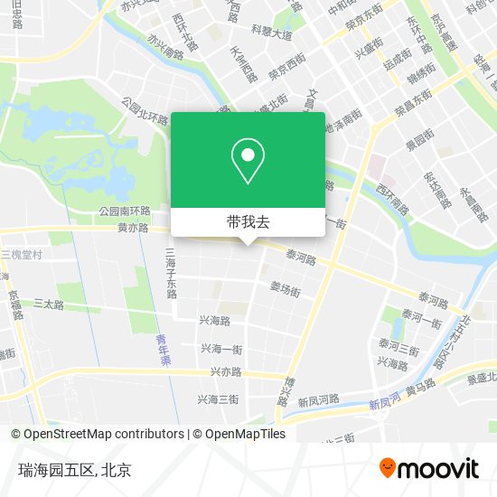 瑞海园五区地图