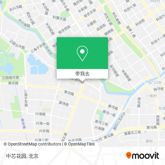中芯花园地图